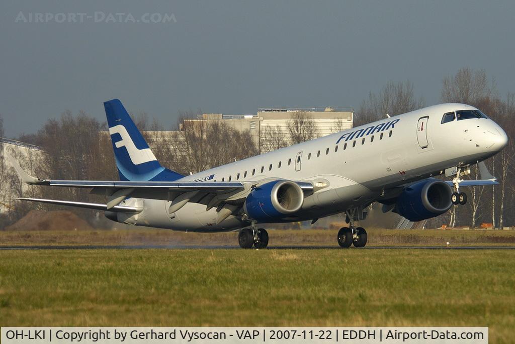OH-LKI, 2007 Embraer 190AR (ERJ-190-100IGW) C/N 19000117, new