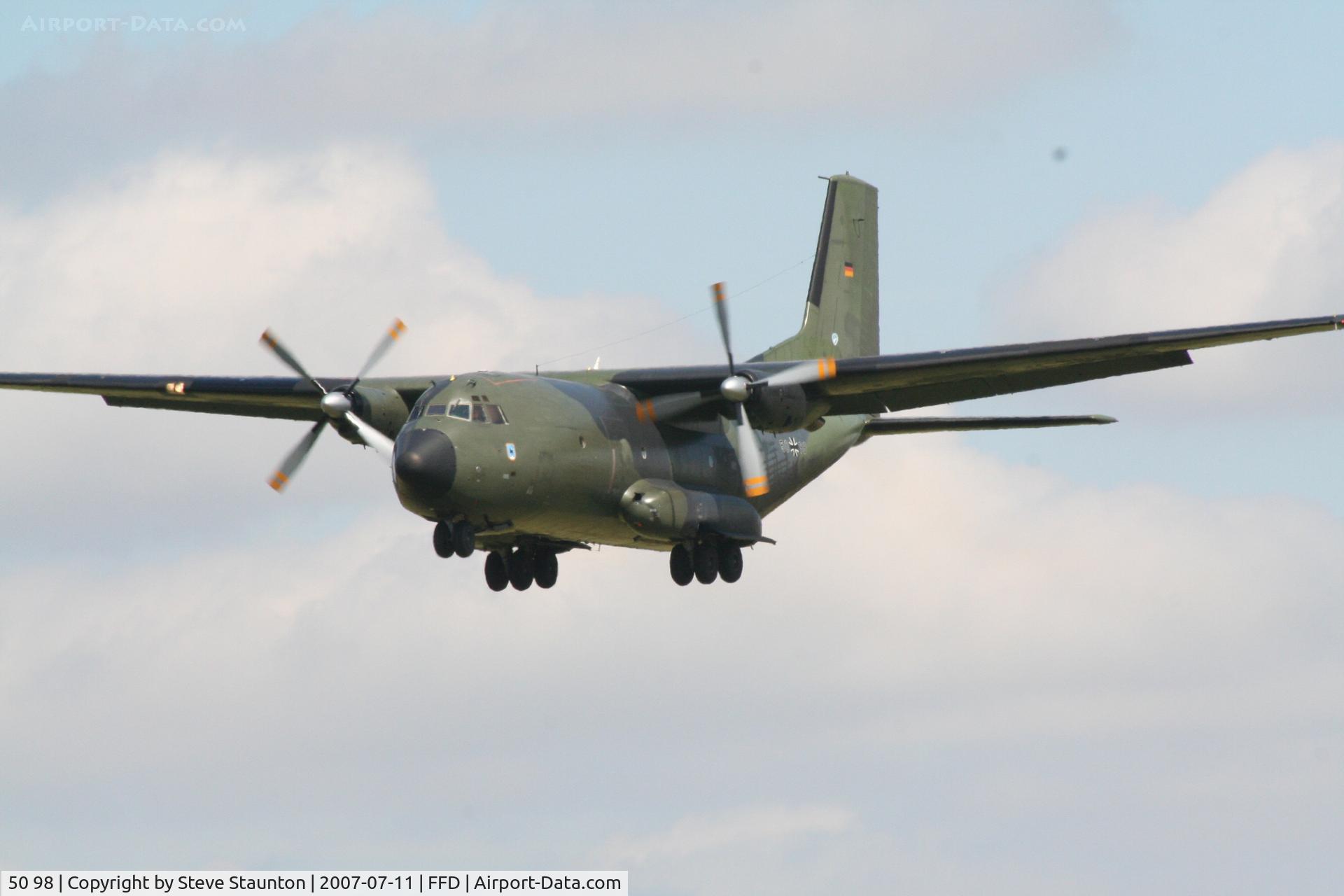 50 98, 1971 Transall C-160D C/N D135, Royal International Air Tattoo 2007