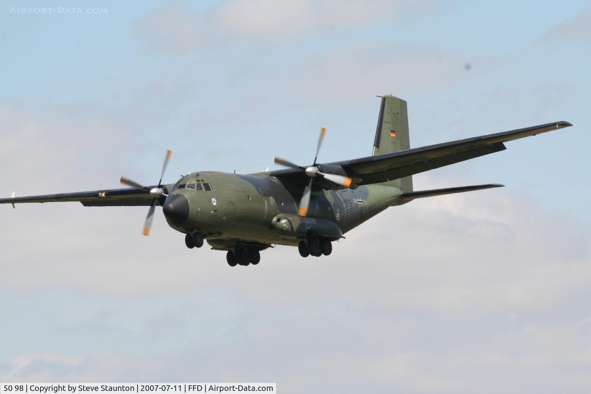 50 98, 1971 Transall C-160D C/N D135, Royal International Air Tattoo 2007