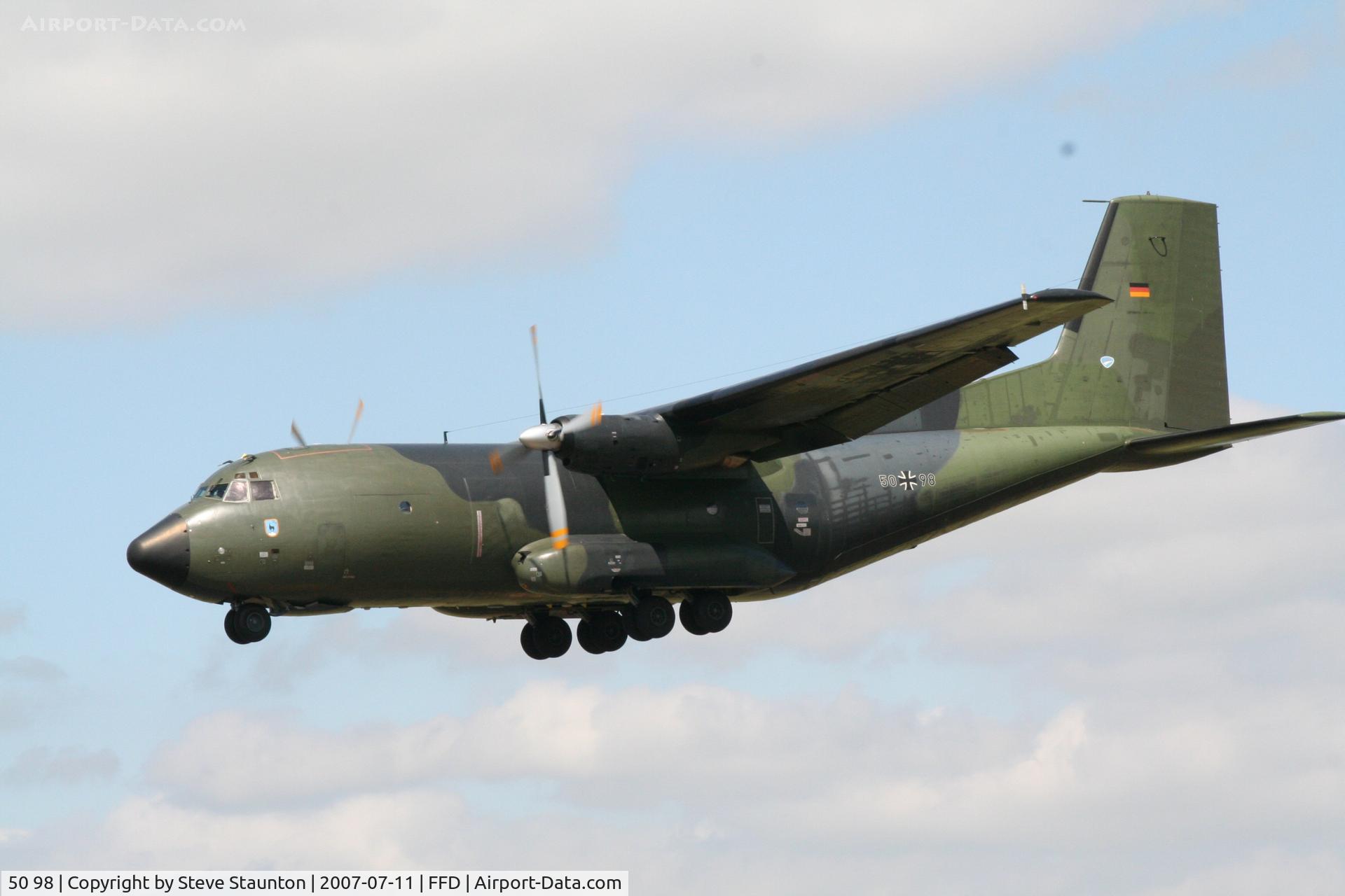 50 98, 1971 Transall C-160D C/N D135, Royal International Air Tattoo 2007