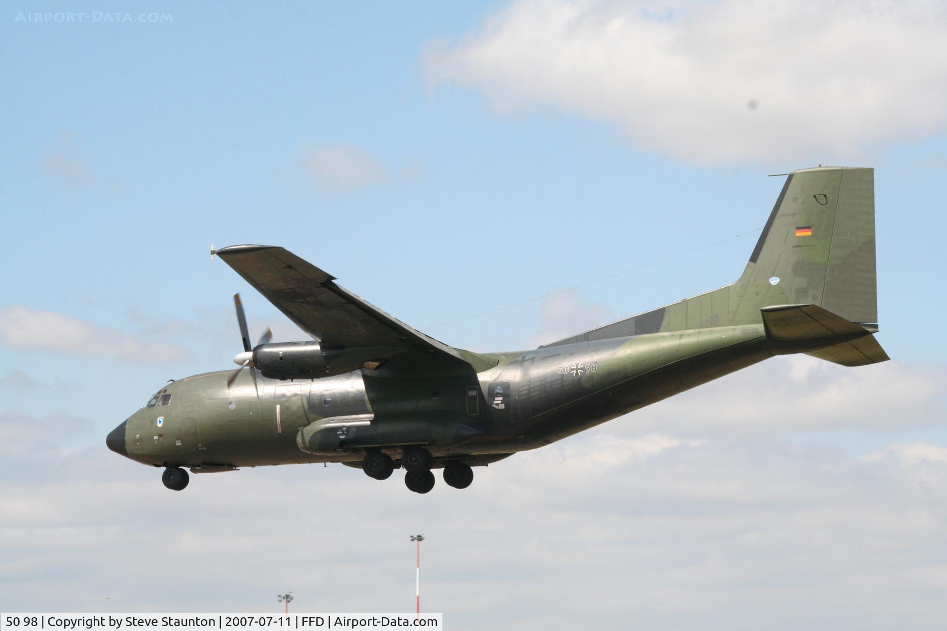 50 98, 1971 Transall C-160D C/N D135, Royal International Air Tattoo 2007