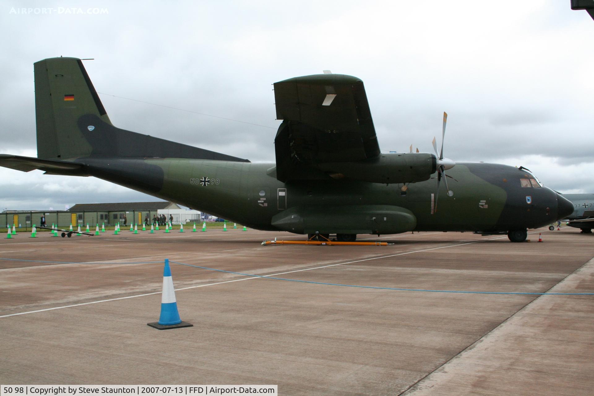50 98, 1971 Transall C-160D C/N D135, Royal International Air Tattoo 2007