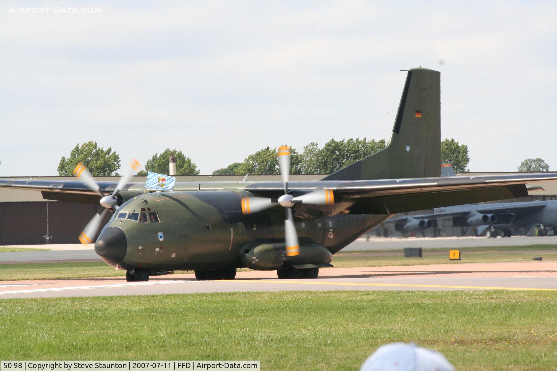50 98, 1971 Transall C-160D C/N D135, Royal International Air Tattoo 2007