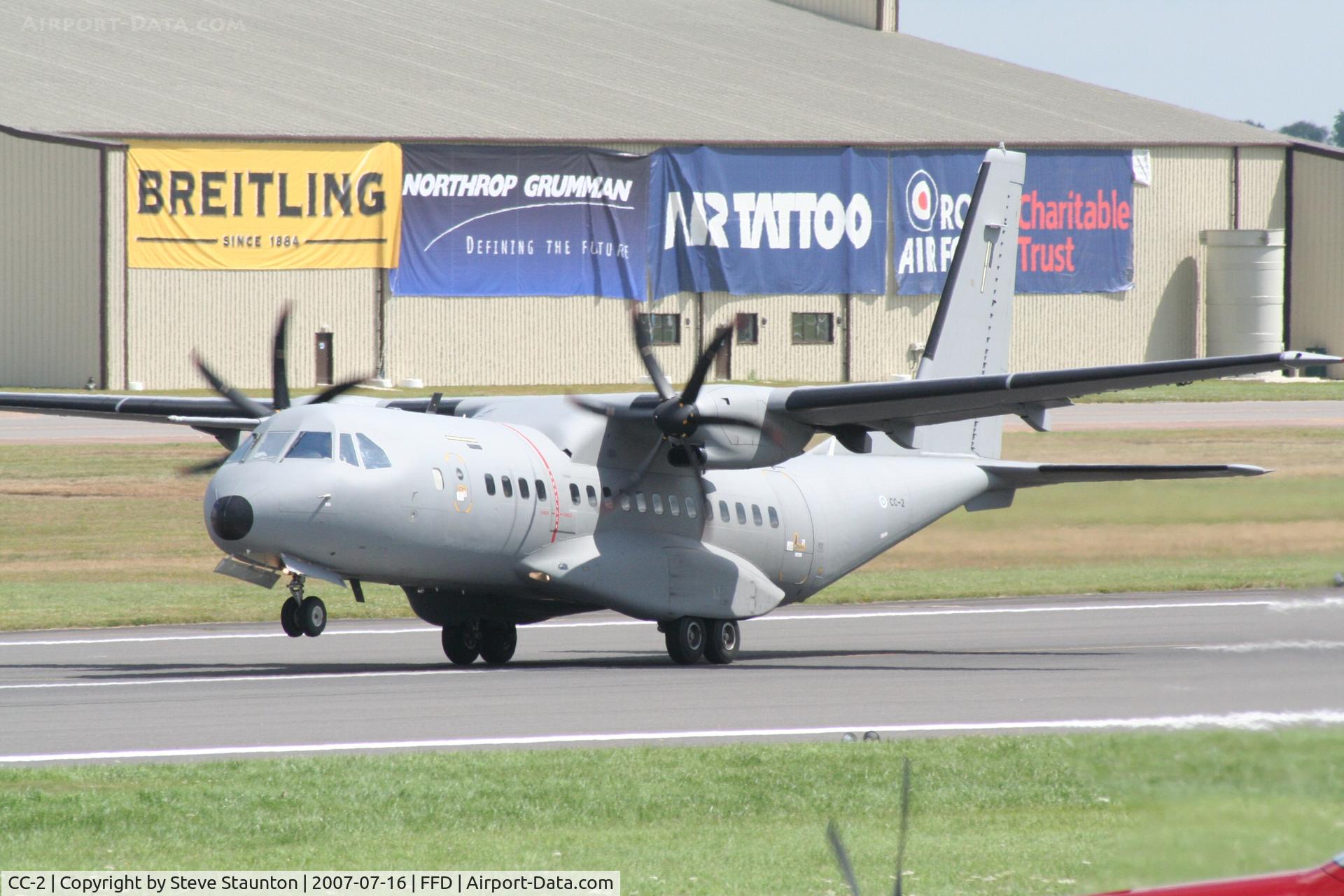 CC-2, 2007 CASA C-295M C/N 36, Royal International Air Tattoo 2007