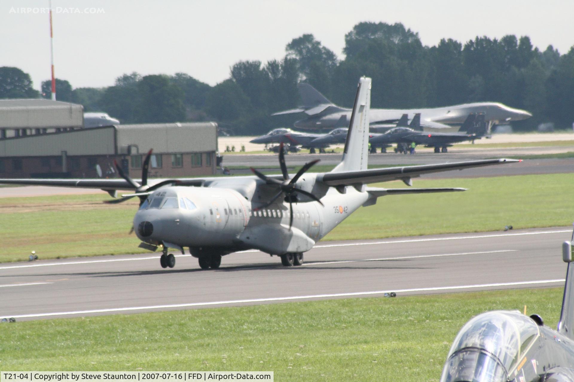 T21-04, 2003 CASA C-295M C/N EA03-04-005, Royal International Air Tattoo 2007