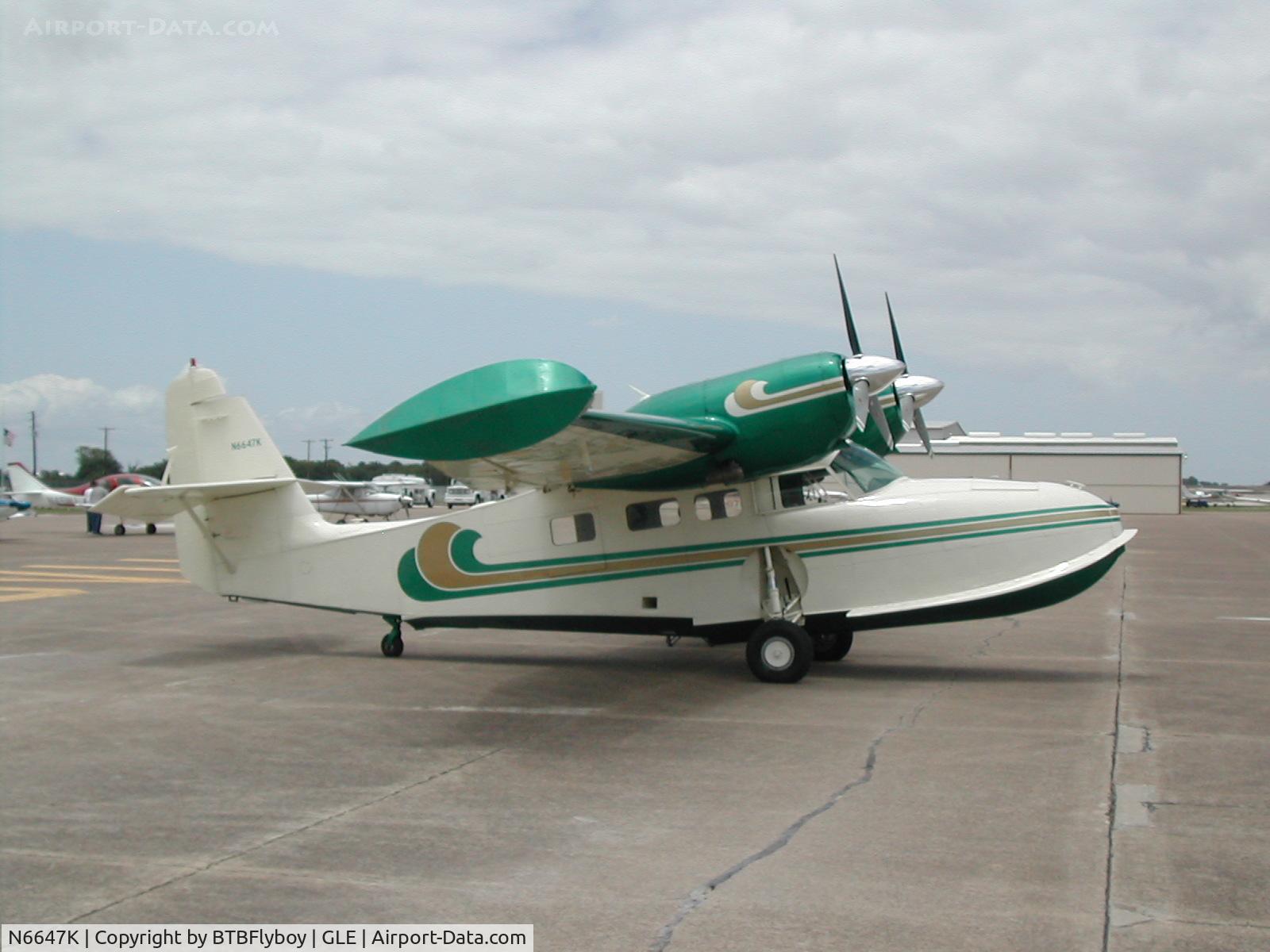 N6647K, 1941 Grumman G-44A Widgeon C/N 1206, Photo taken during Texas AAA Fly-in
