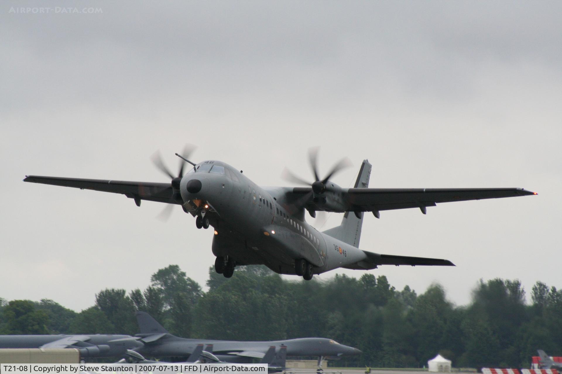T21-08, CASA C-295M C/N EA03-12-016, Royal International Air Tattoo 2007