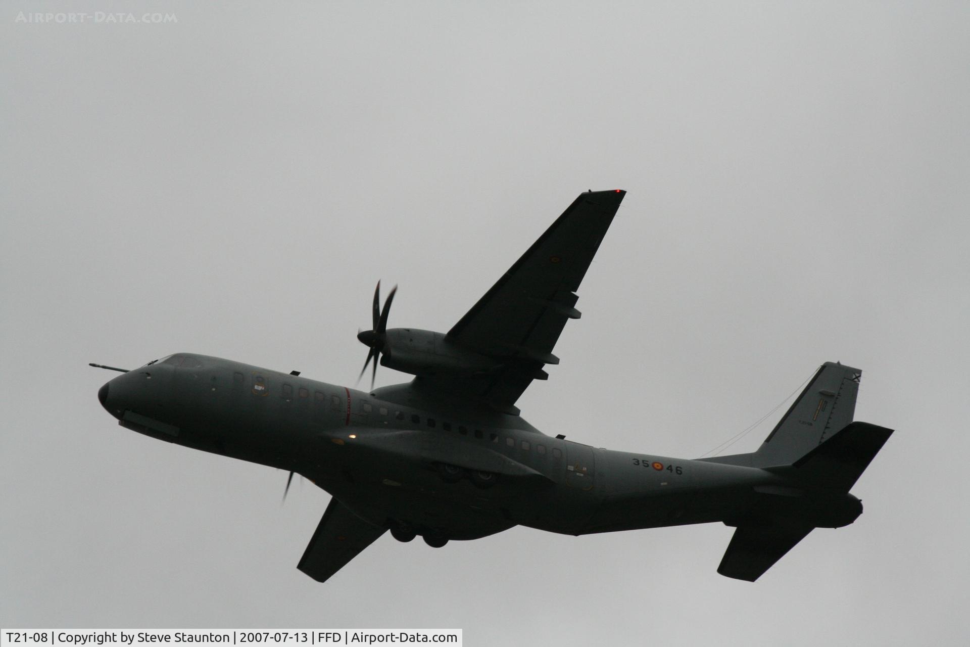 T21-08, CASA C-295M C/N EA03-12-016, Royal International Air Tattoo 2007
