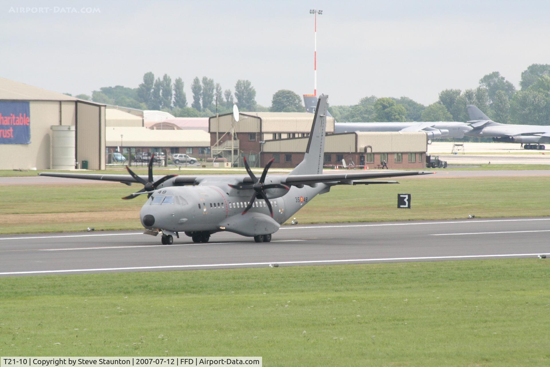 T21-10, 2006 CASA C-295M C/N EA03-12-035, Royal International Air Tattoo 2007