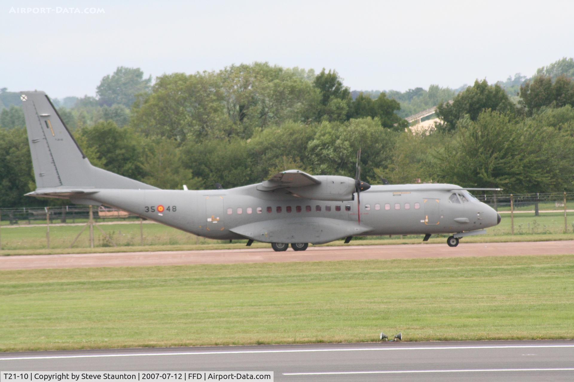 T21-10, 2006 CASA C-295M C/N EA03-12-035, Royal International Air Tattoo 2007