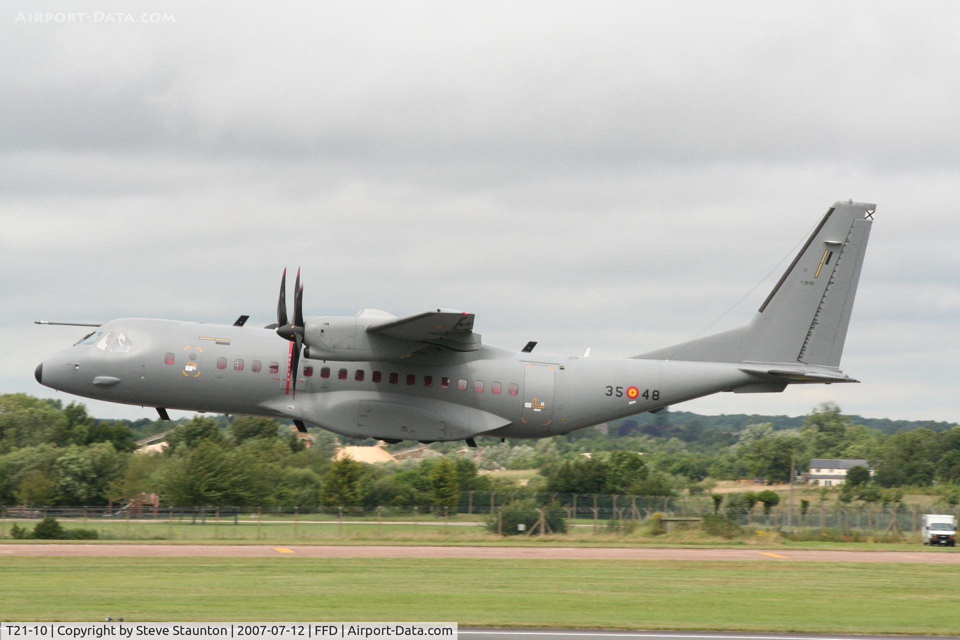 T21-10, 2006 CASA C-295M C/N EA03-12-035, Royal International Air Tattoo 2007