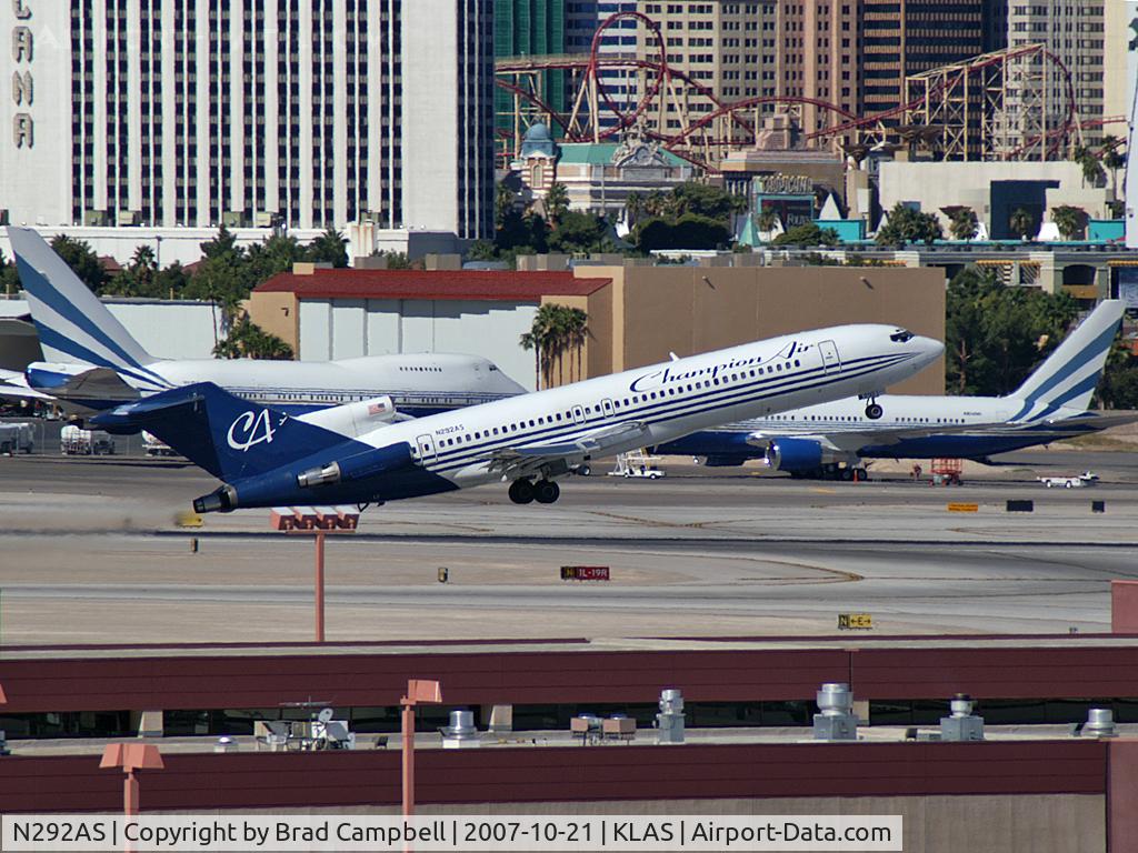 N292AS, 1978 Boeing 727-212 C/N 21458, Champion Air / 1978 Boeing 727-212