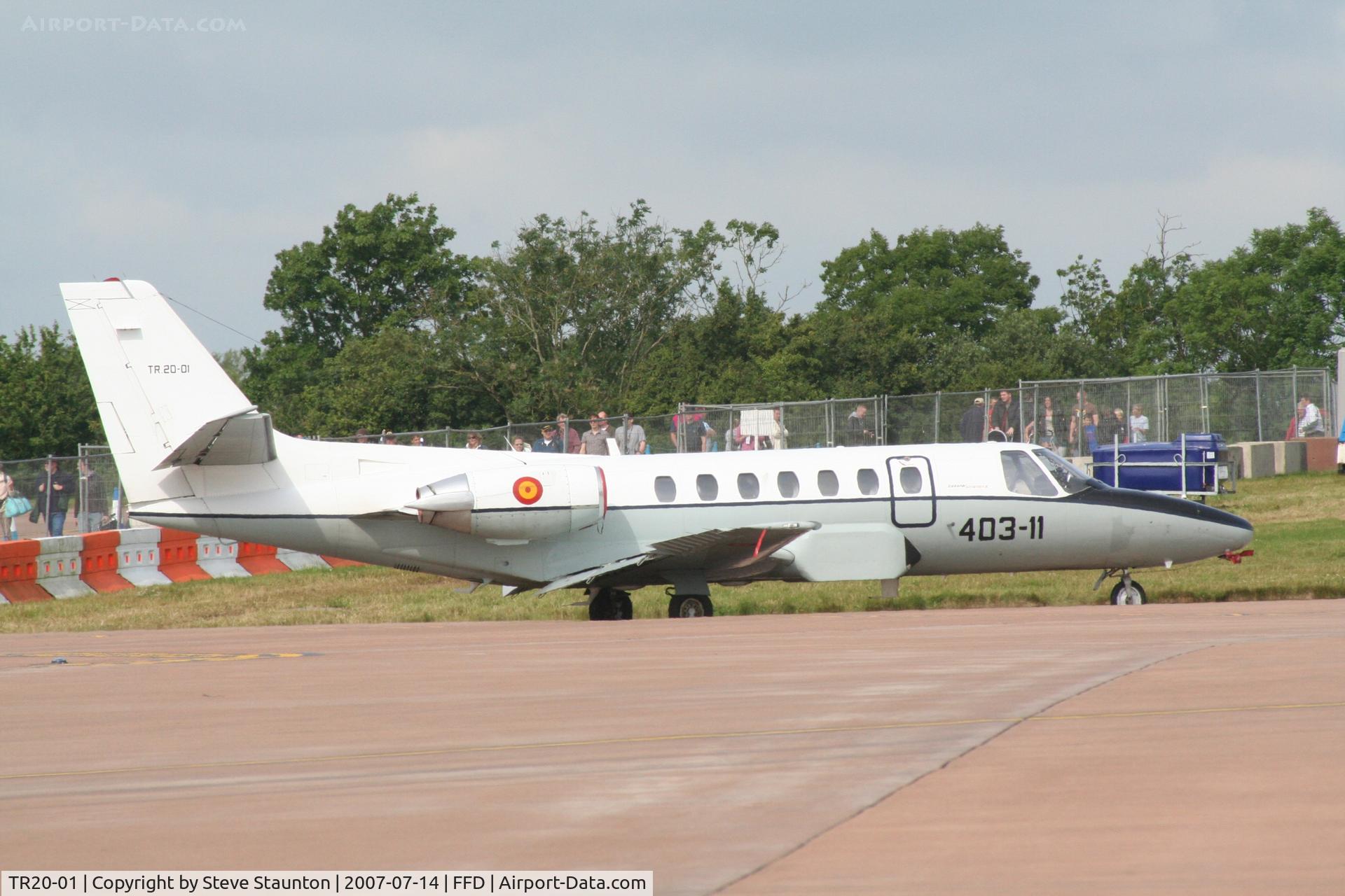 TR20-01, 1992 Cessna 560 Citation V C/N 560-0161, Royal International Air Tattoo 2007