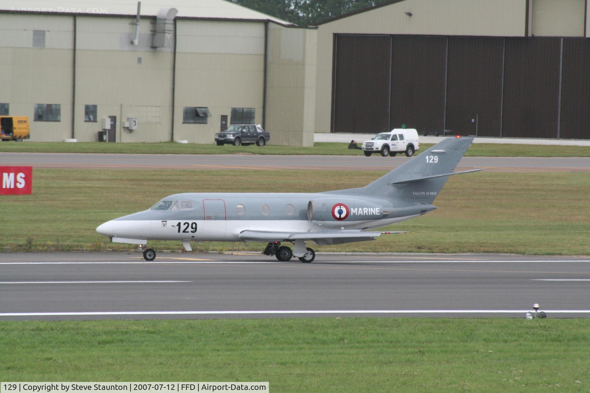 129, 1978 Dassault Falcon 10MER C/N 129, Royal International Air Tattoo 2007