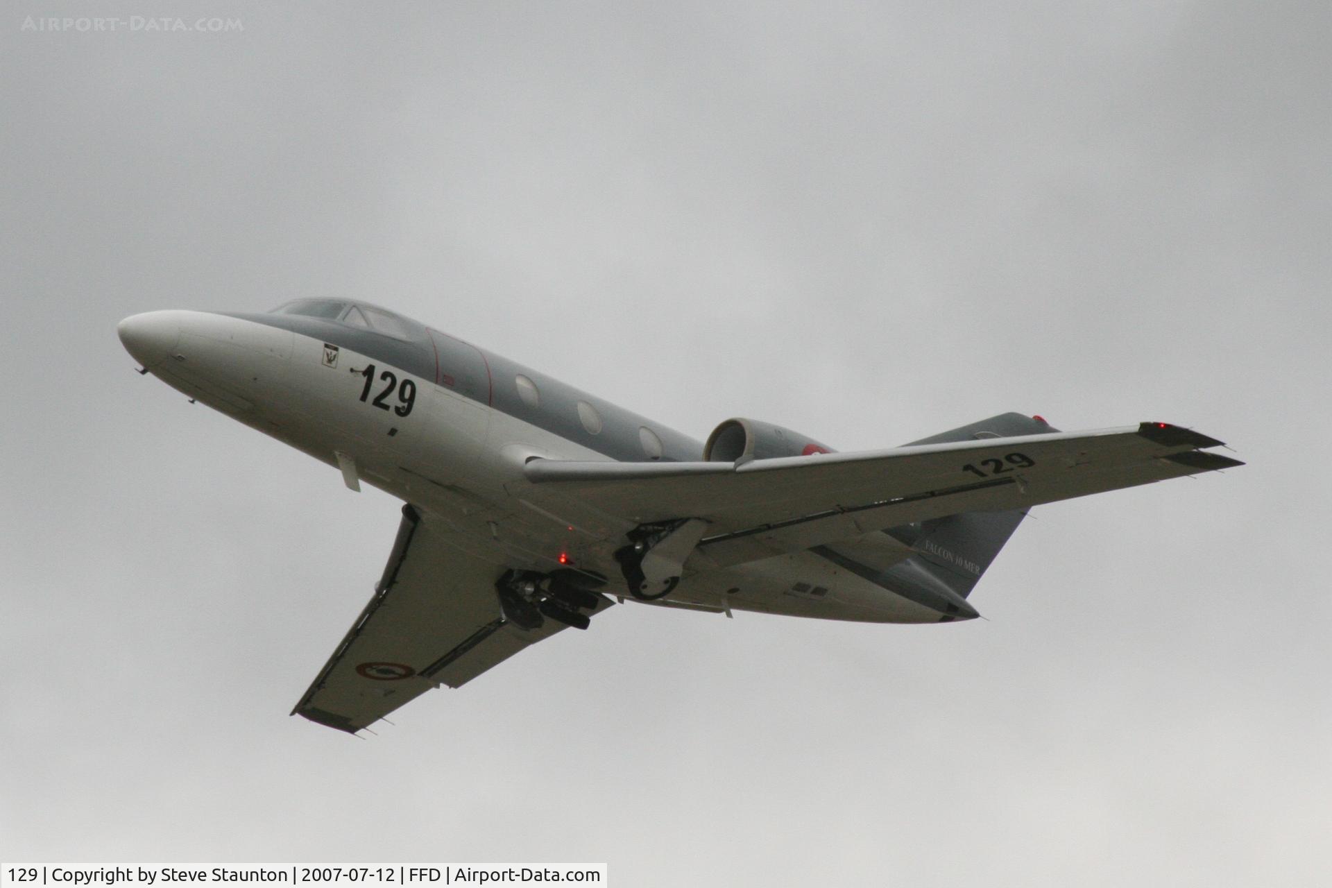 129, 1978 Dassault Falcon 10MER C/N 129, Royal International Air Tattoo 2007