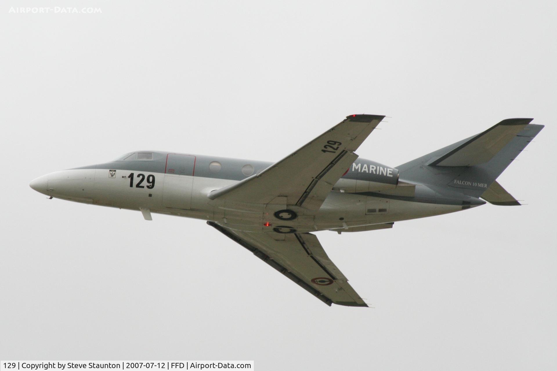 129, 1978 Dassault Falcon 10MER C/N 129, Royal International Air Tattoo 2007