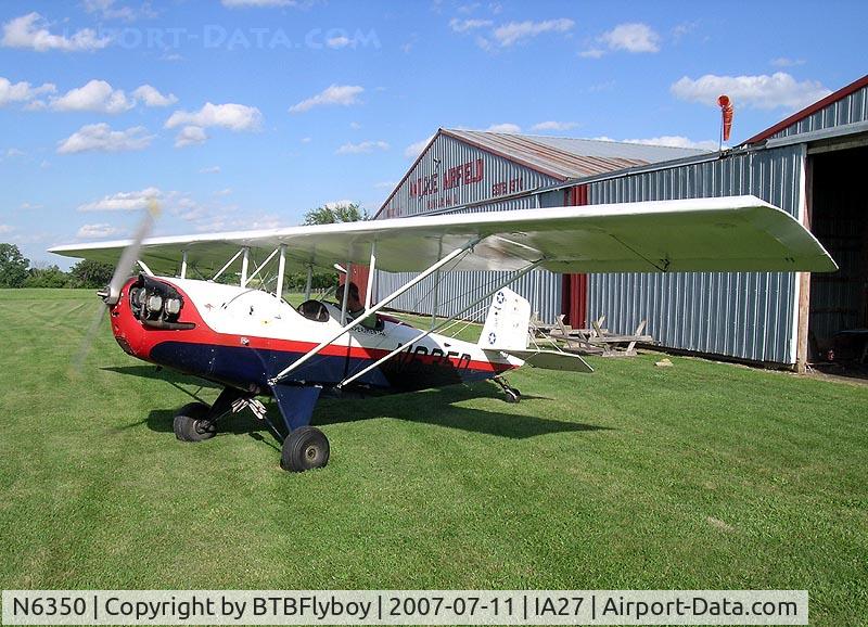 N6350, 1972 Pietenpol Air Camper C/N DS1, Now in the collection of the Air Power Museum, Antique Airfield, Blakesburg, IA
