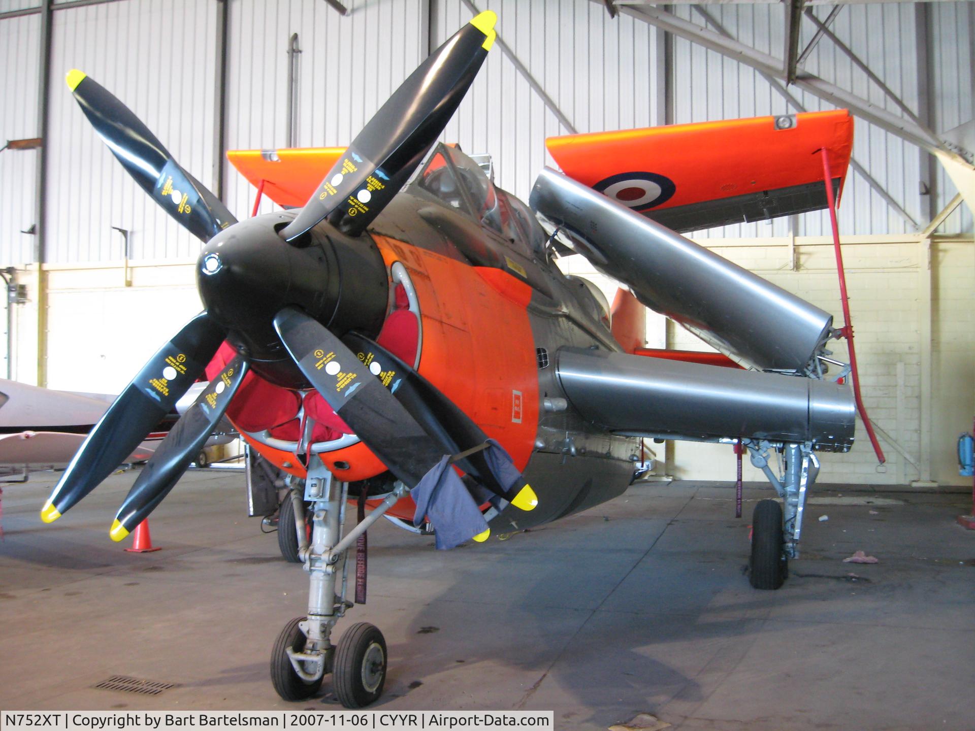 N752XT, 1954 Fairey Gannet T.5 C/N F9137, Fairey Gannet N752XT