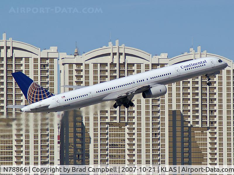 N78866, 2002 Boeing 757-33N C/N 32591, Continental Airlines / 2002 Boeing 757-33N