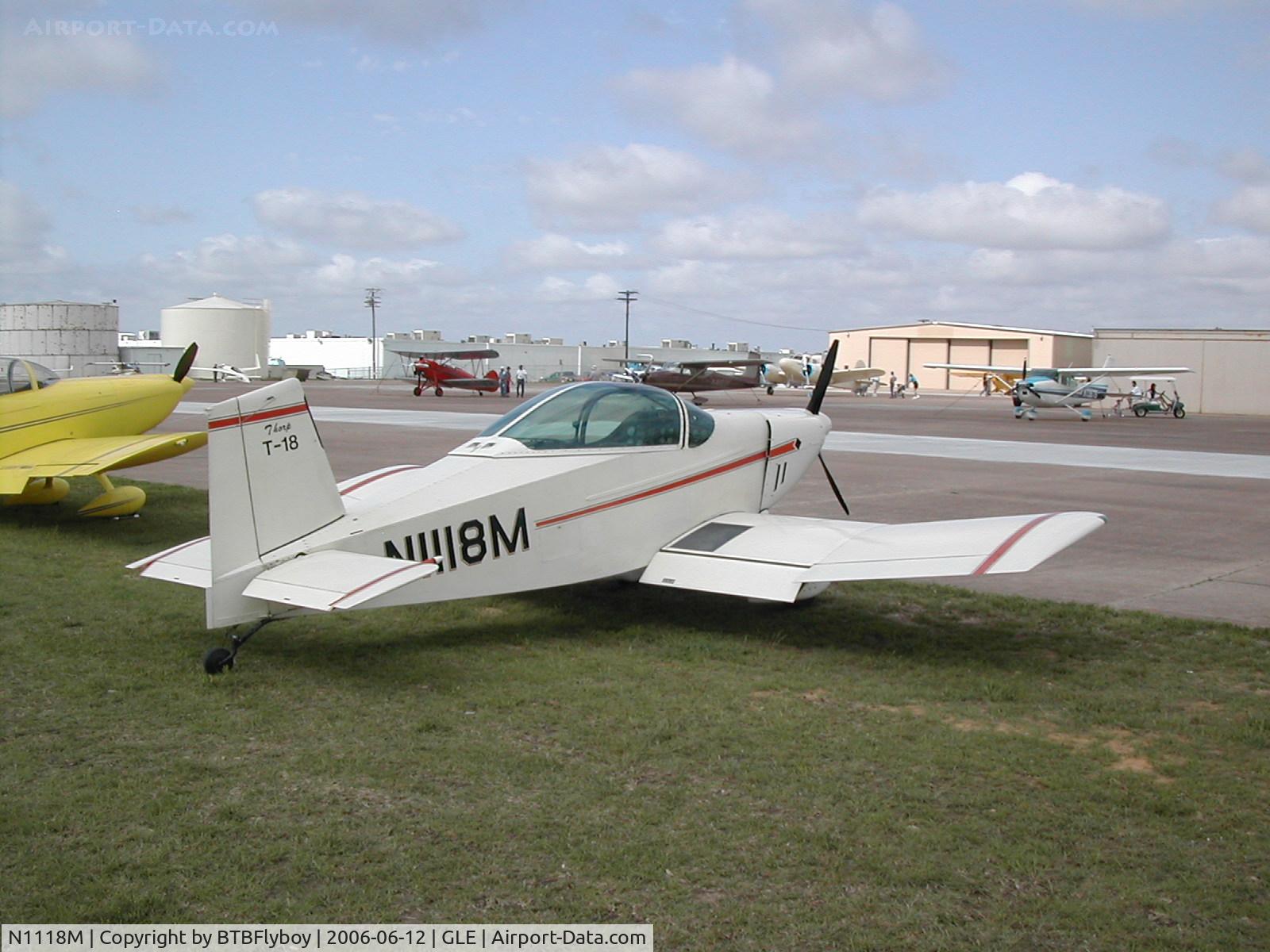N1118M, 1970 Thorp T-18 Tiger C/N 390, Taken during the Texas AAA Fly-in