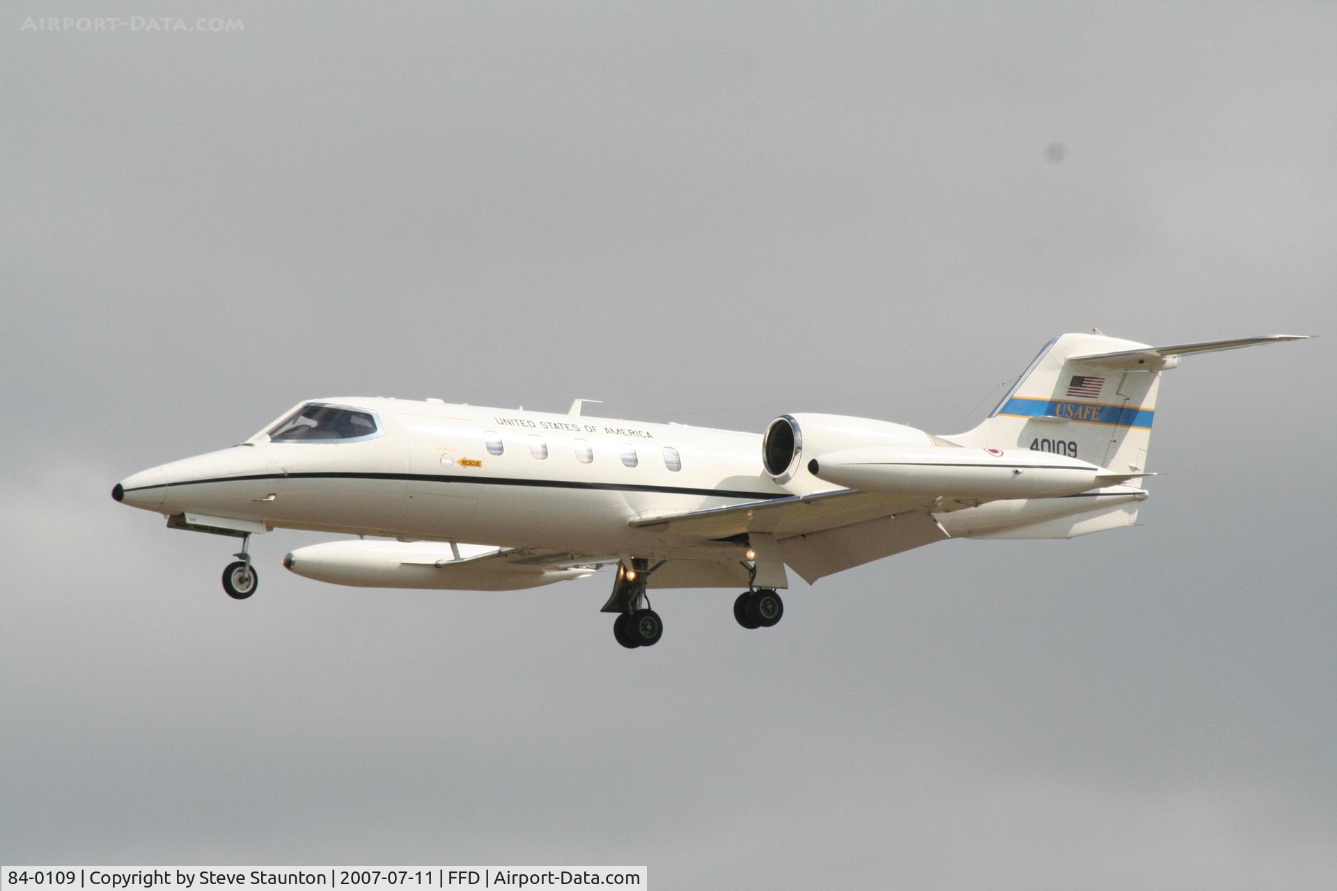 84-0109, 1984 Gates Learjet C-21A C/N 35A-555, Royal International Air Tattoo 2007