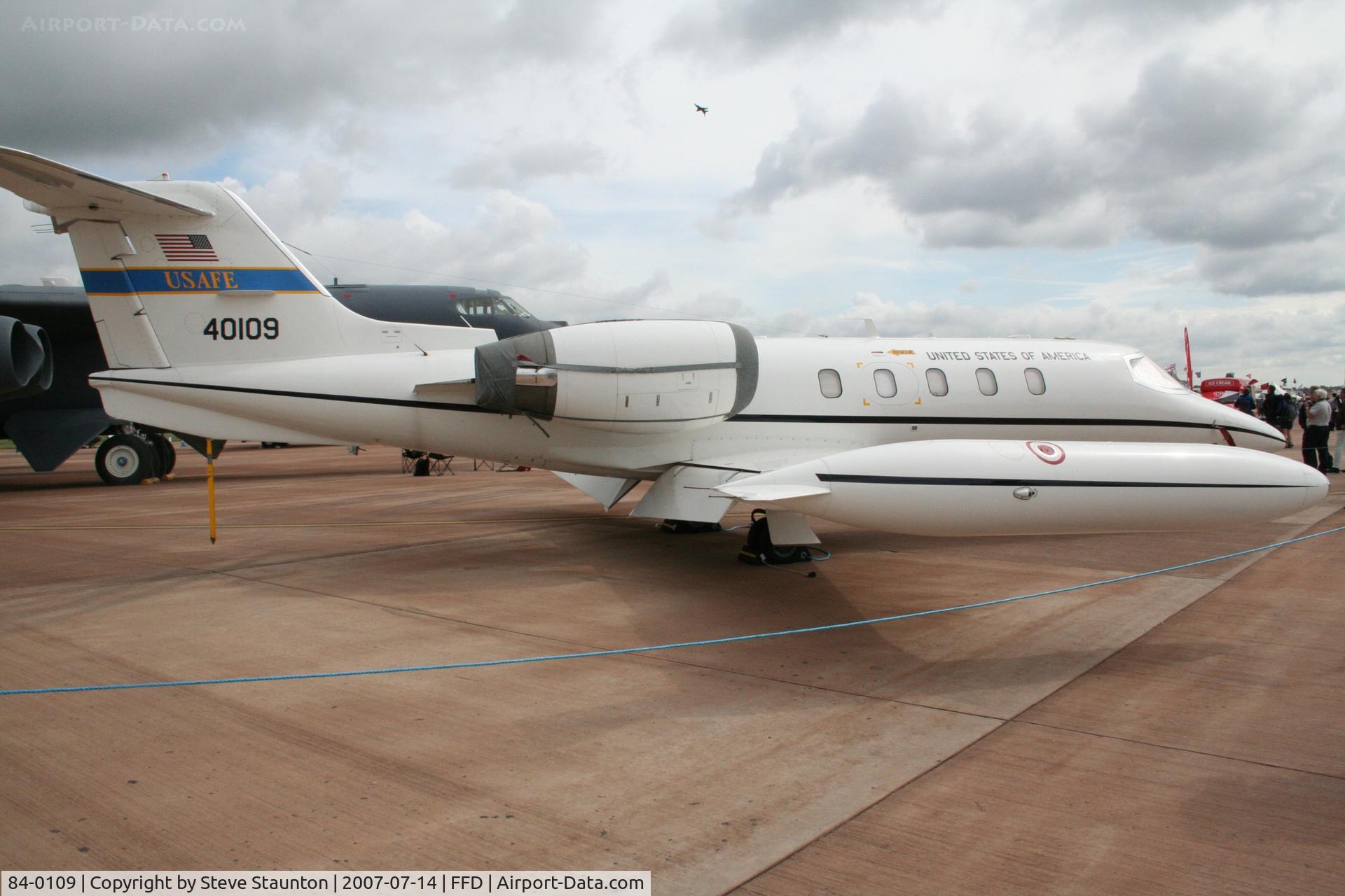 84-0109, 1984 Gates Learjet C-21A C/N 35A-555, Royal International Air Tattoo 2007