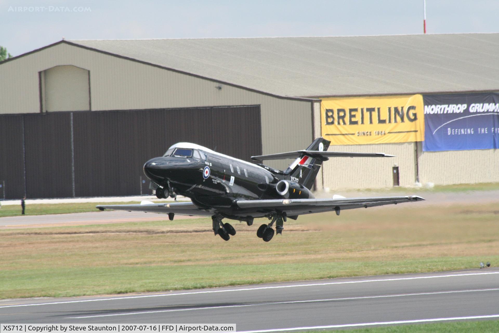 XS712, 1965 Hawker Siddeley HS.125 Dominie T.1 C/N 25040, Royal International Air Tattoo 2007
