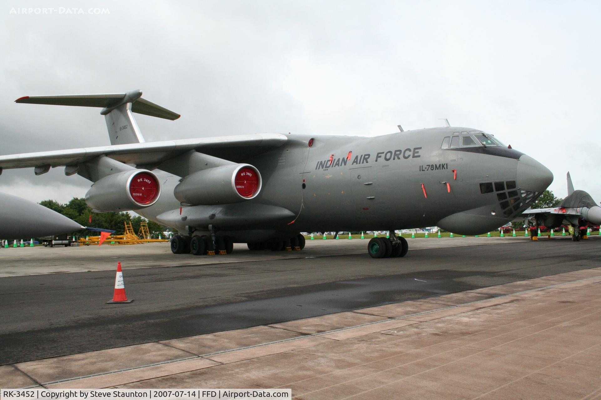 RK-3452, Ilyushin Il-78 C/N 003425860, Royal International Air Tattoo 2007