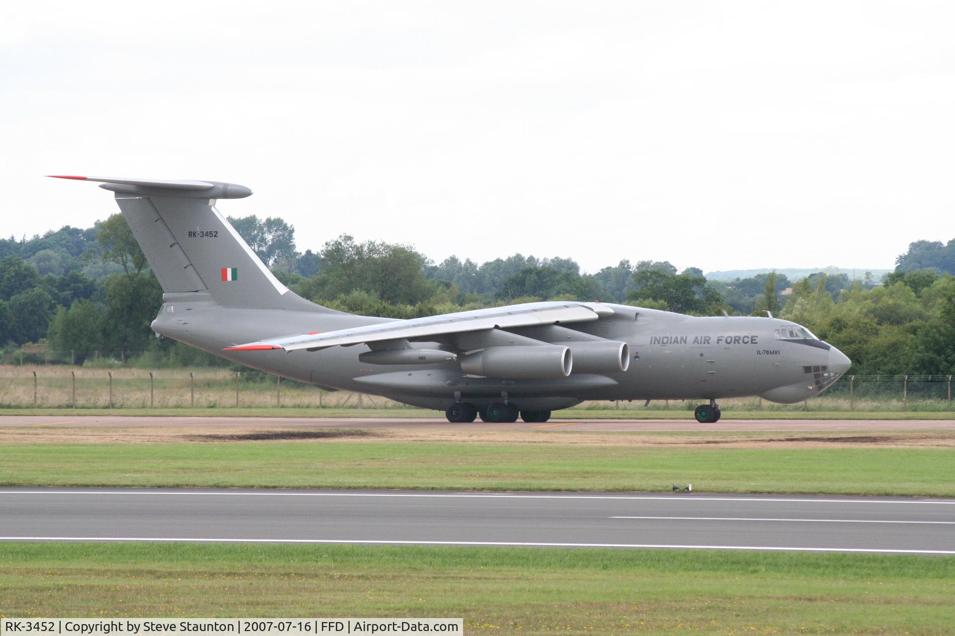 RK-3452, Ilyushin Il-78 C/N 003425860, Royal International Air Tattoo 2007