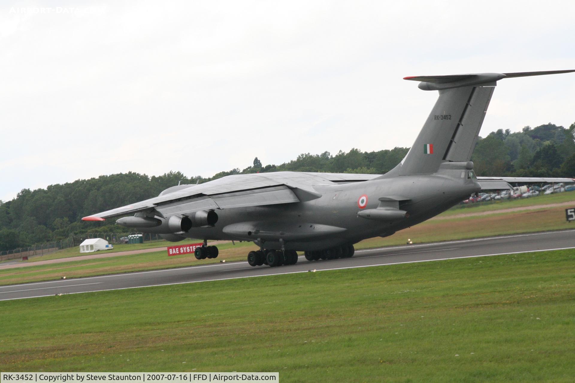 RK-3452, Ilyushin Il-78 C/N 003425860, Royal International Air Tattoo 2007