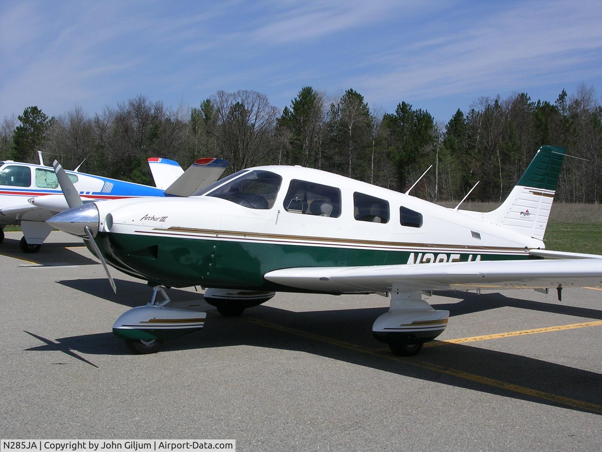 N285JA, 1997 Piper PA-28-181 C/N 2843105, West Branch Mi