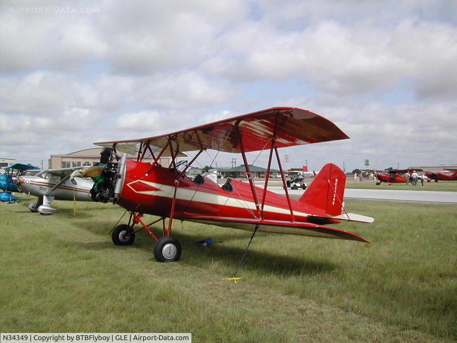 N34349, 1943 Meyers OTW-160 C/N 93, Photo taken at Texas AAA Fly-in