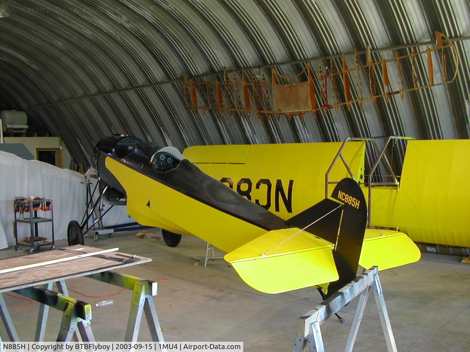 N885H, 1929 Nicholas Beazley NB-3G C/N 26, During restoration at Short Air near Warrensburg, MO