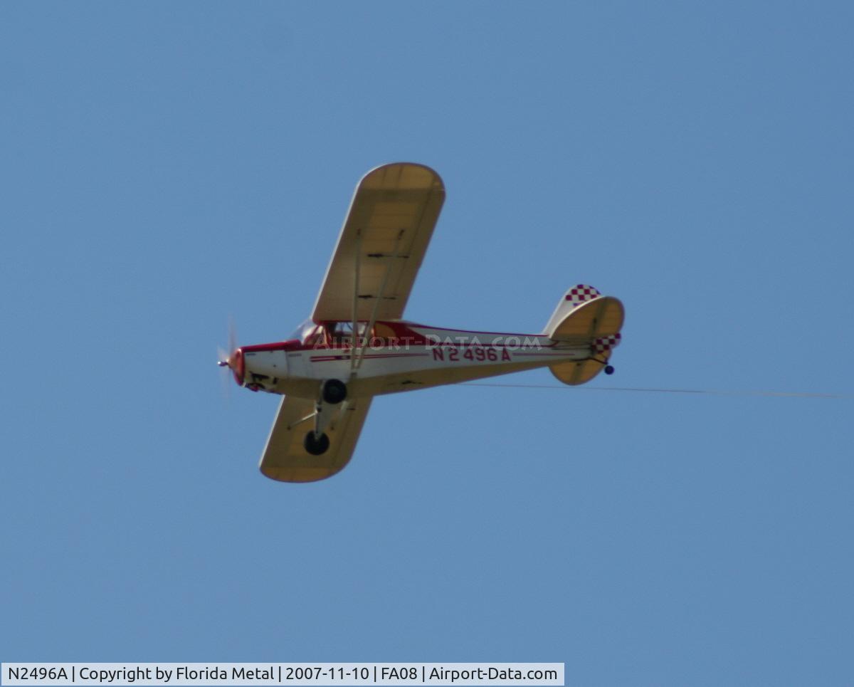 N2496A, 1952 Piper PA-18 C/N 18-1963, remote control version of plane