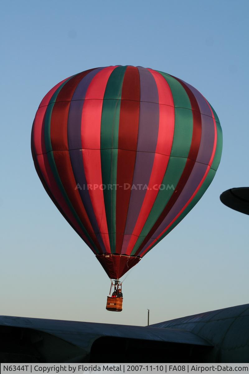 N6344T, 1991 Aerostar International Inc RAVEN S49A C/N S49A-3054, balloon