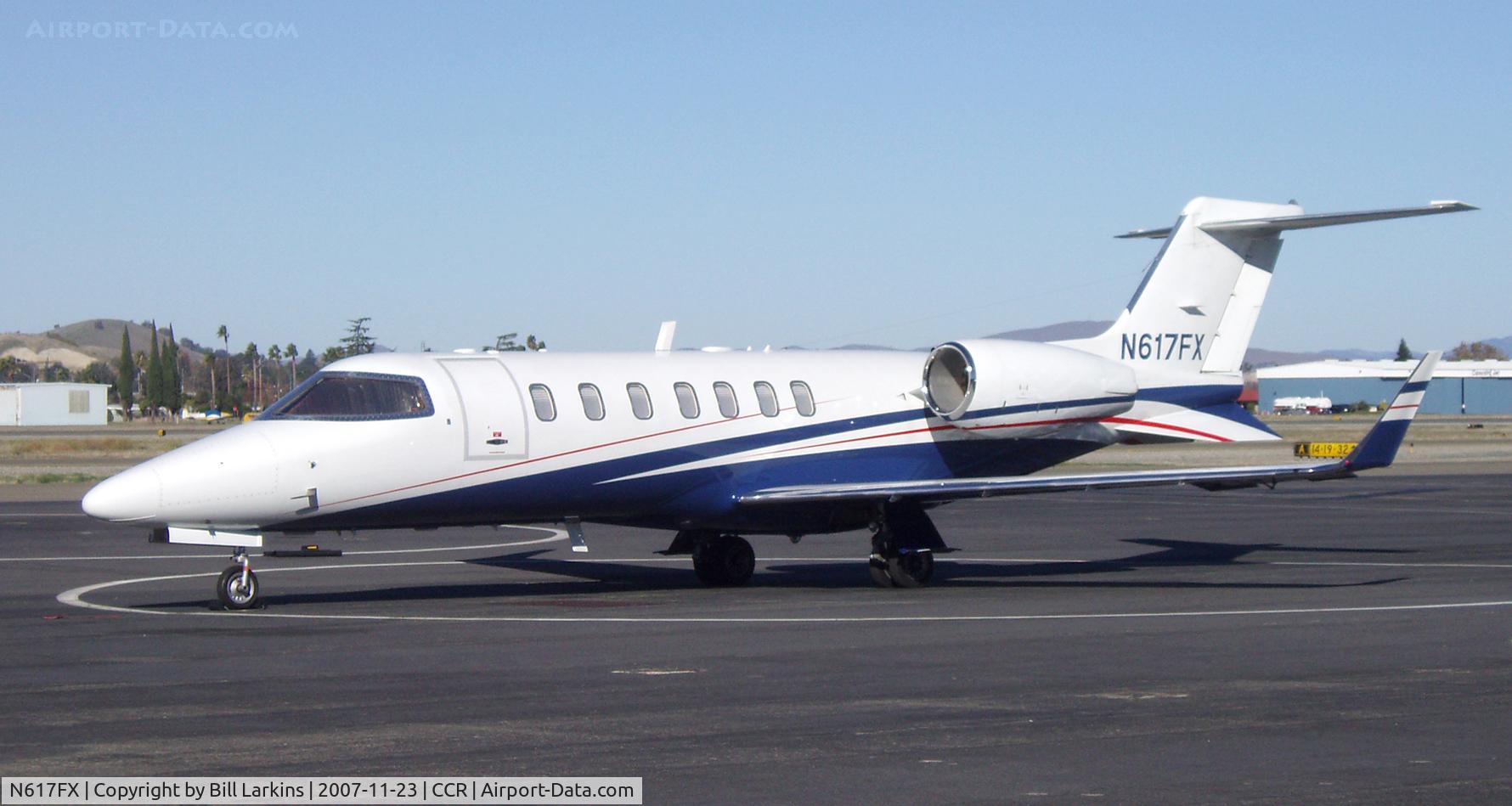 N617FX, 2006 Learjet Inc 45 C/N 2065, Visitor to sunny California