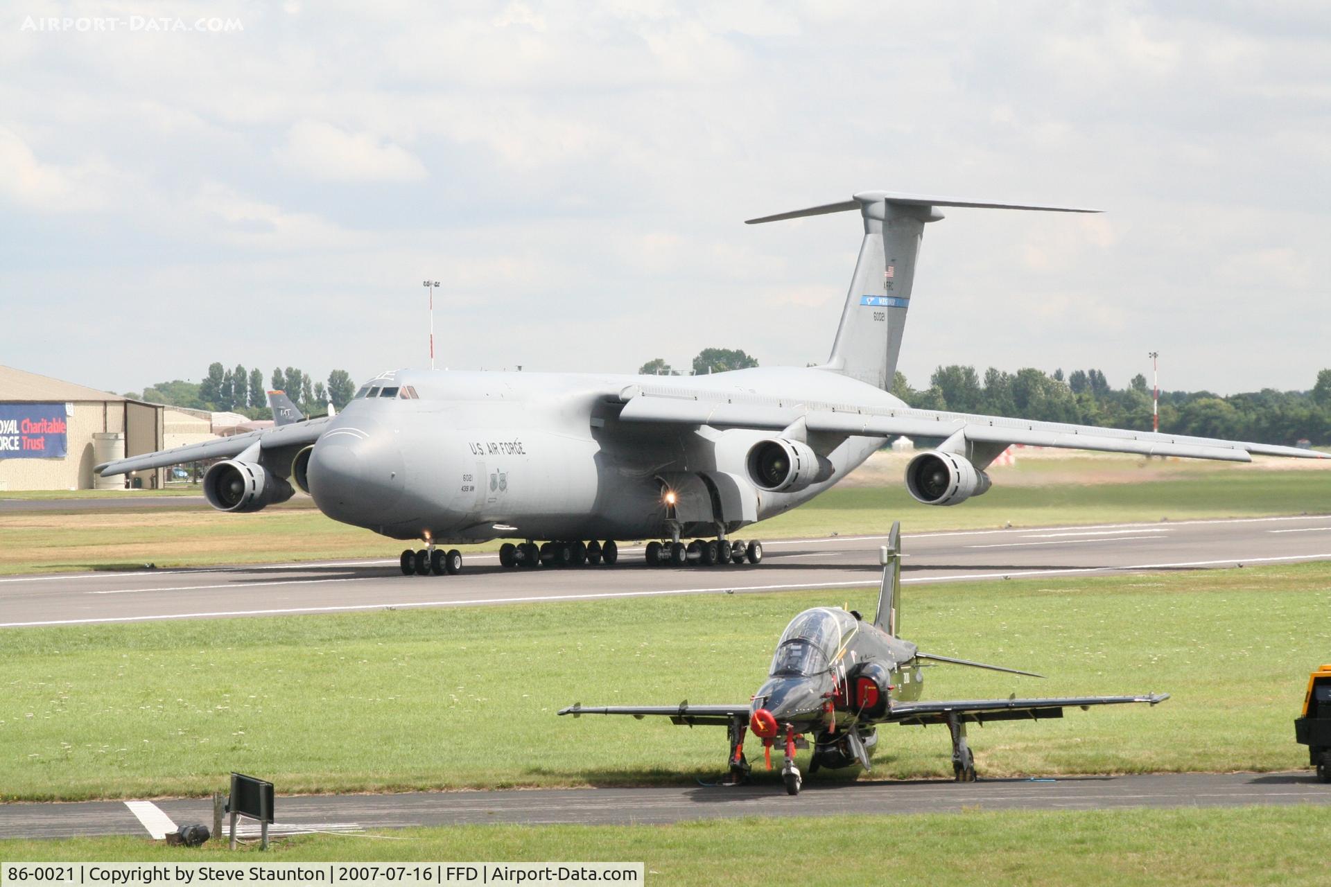 86-0021, Lockheed C-5(B)M Super Galaxy C/N 500-107, Royal International Air Tattoo 2007
