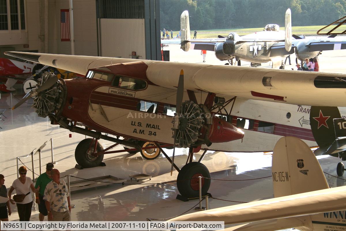 N9651, 1929 Ford 5-AT-B Tri-Motor C/N 34, Ford Trimotor