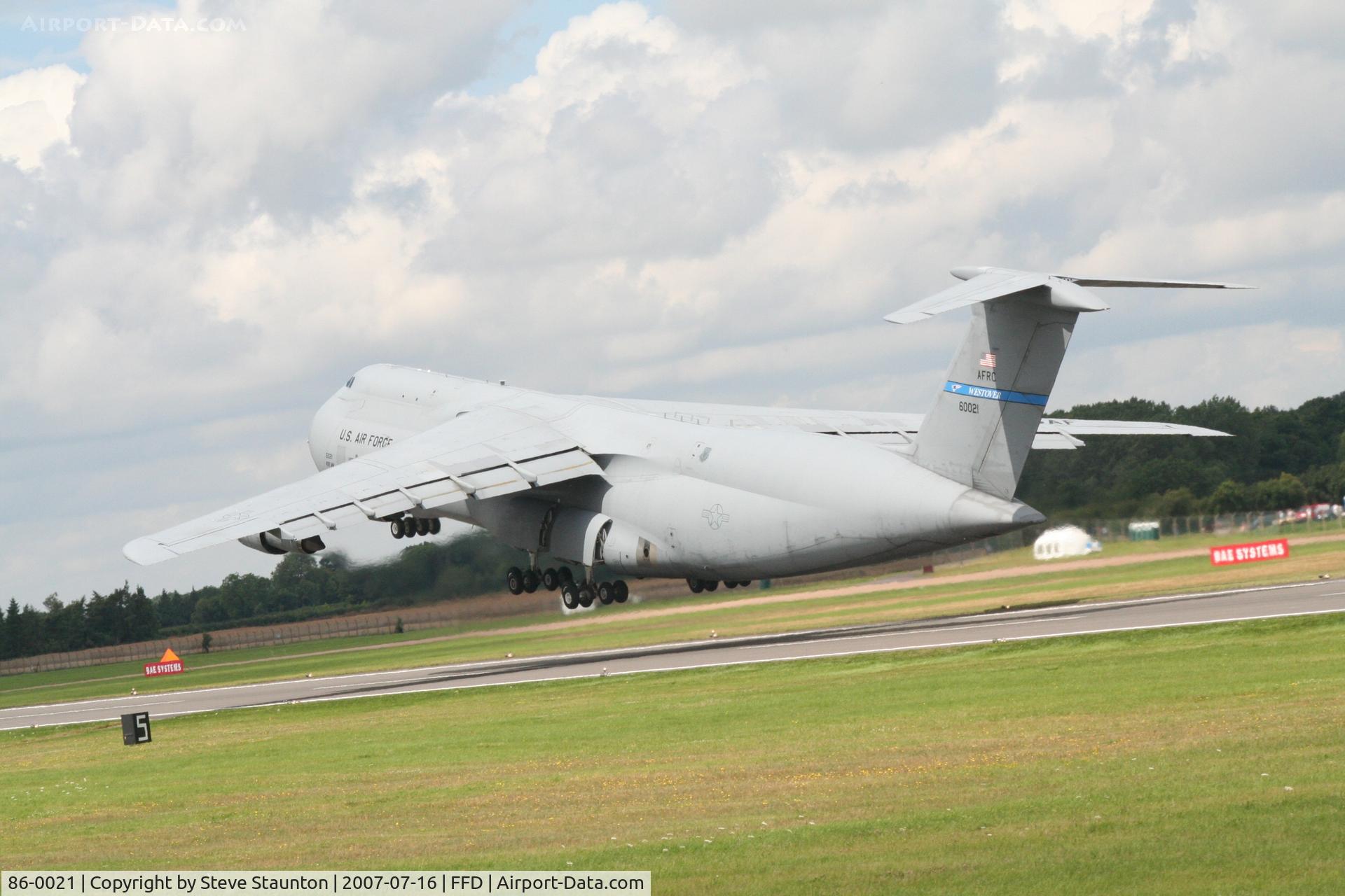 86-0021, Lockheed C-5(B)M Super Galaxy C/N 500-107, Royal International Air Tattoo 2007