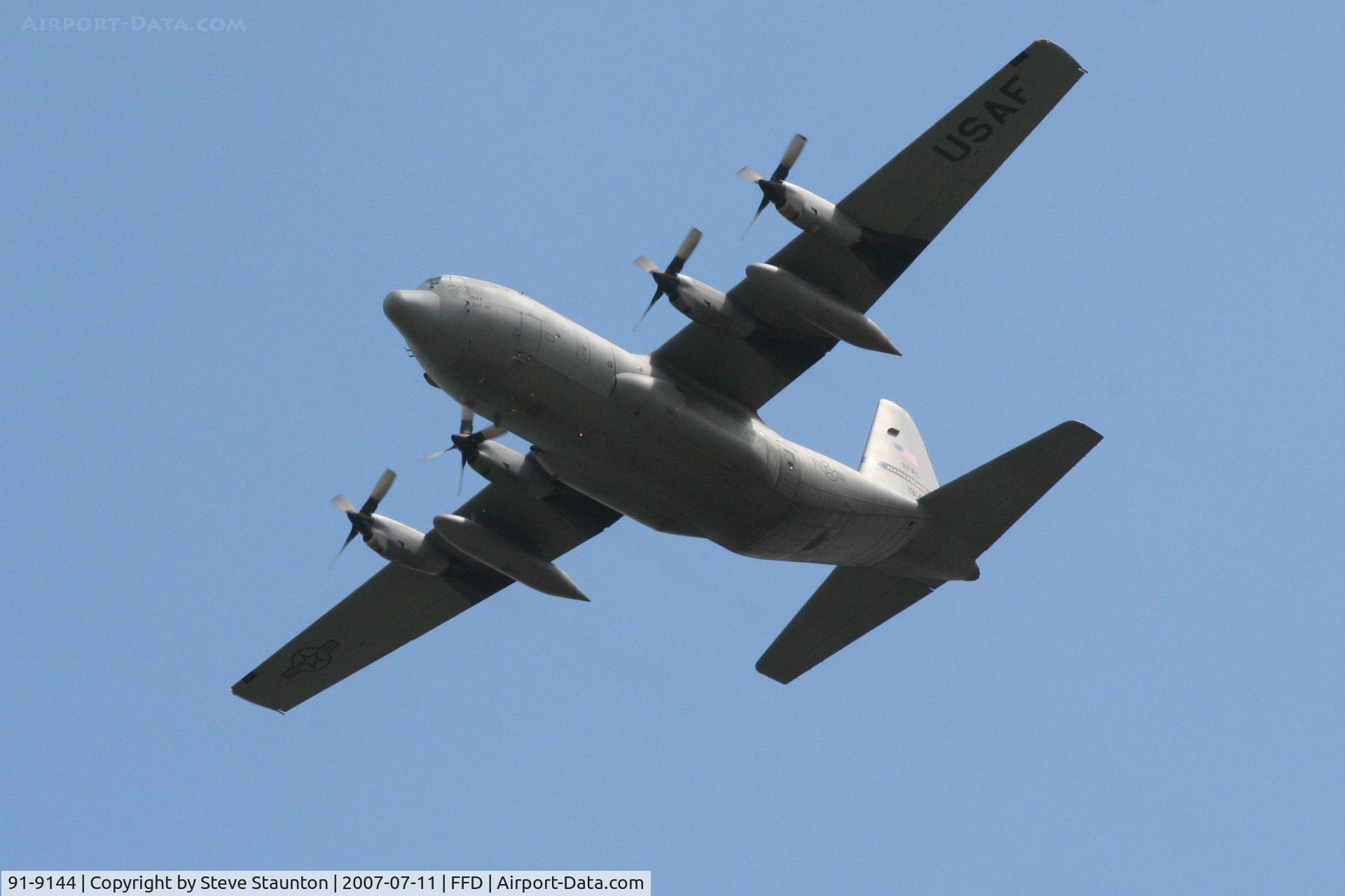 91-9144, 1991 Lockheed C-130H Hercules C/N 382-5297, Royal International Air Tattoo 2007