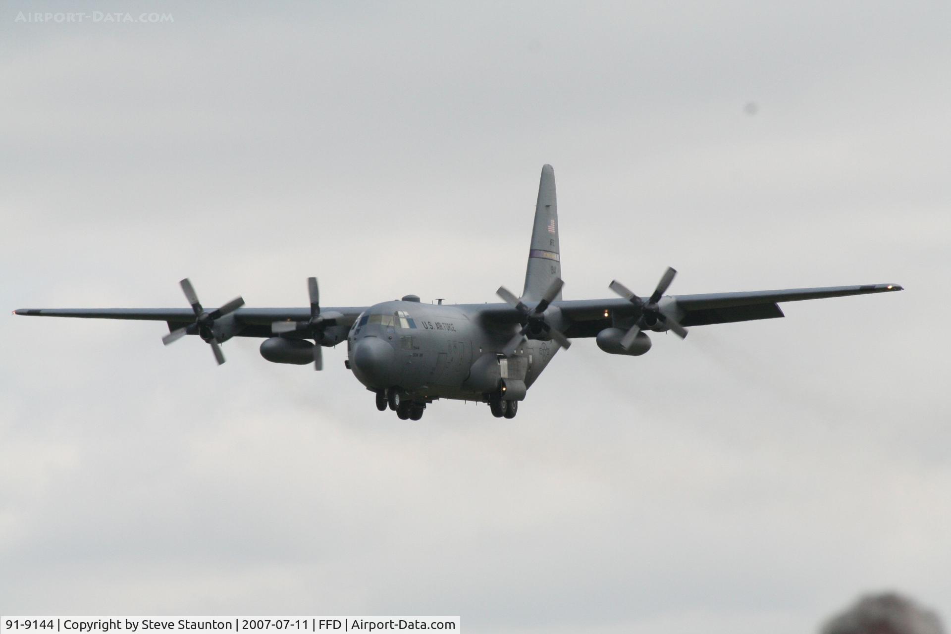 91-9144, 1991 Lockheed C-130H Hercules C/N 382-5297, Royal International Air Tattoo 2007