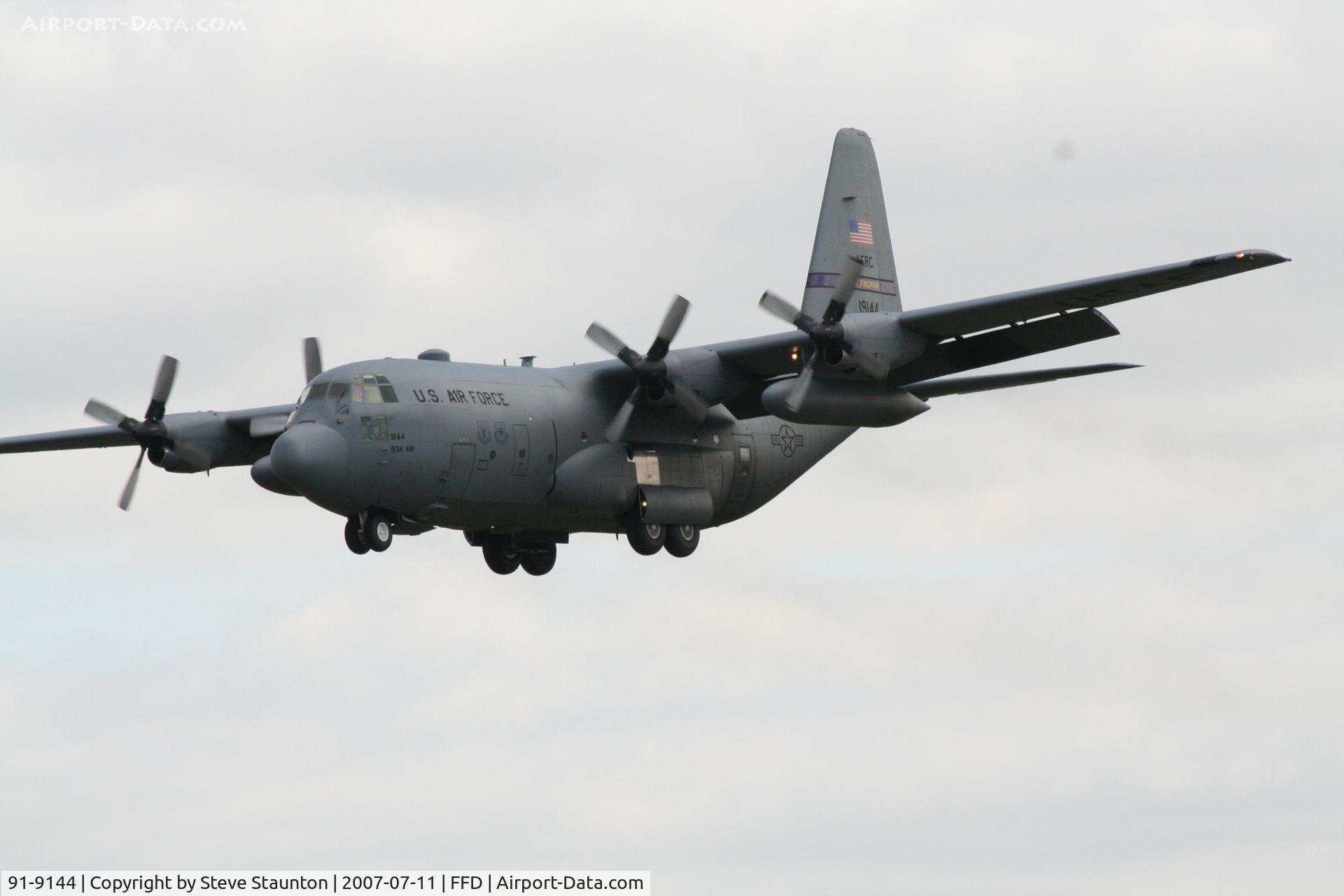 91-9144, 1991 Lockheed C-130H Hercules C/N 382-5297, Royal International Air Tattoo 2007