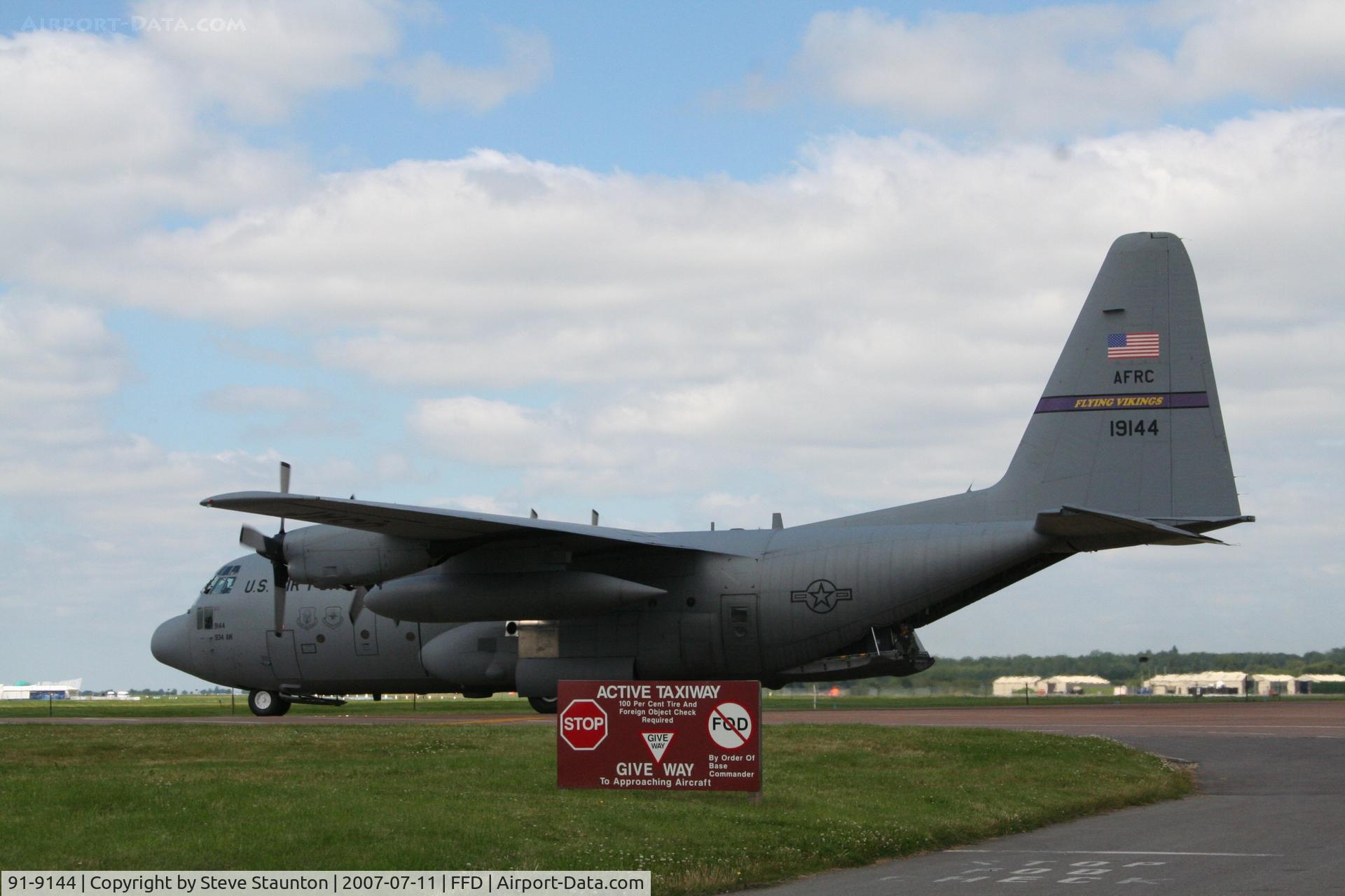 91-9144, 1991 Lockheed C-130H Hercules C/N 382-5297, Royal International Air Tattoo 2007