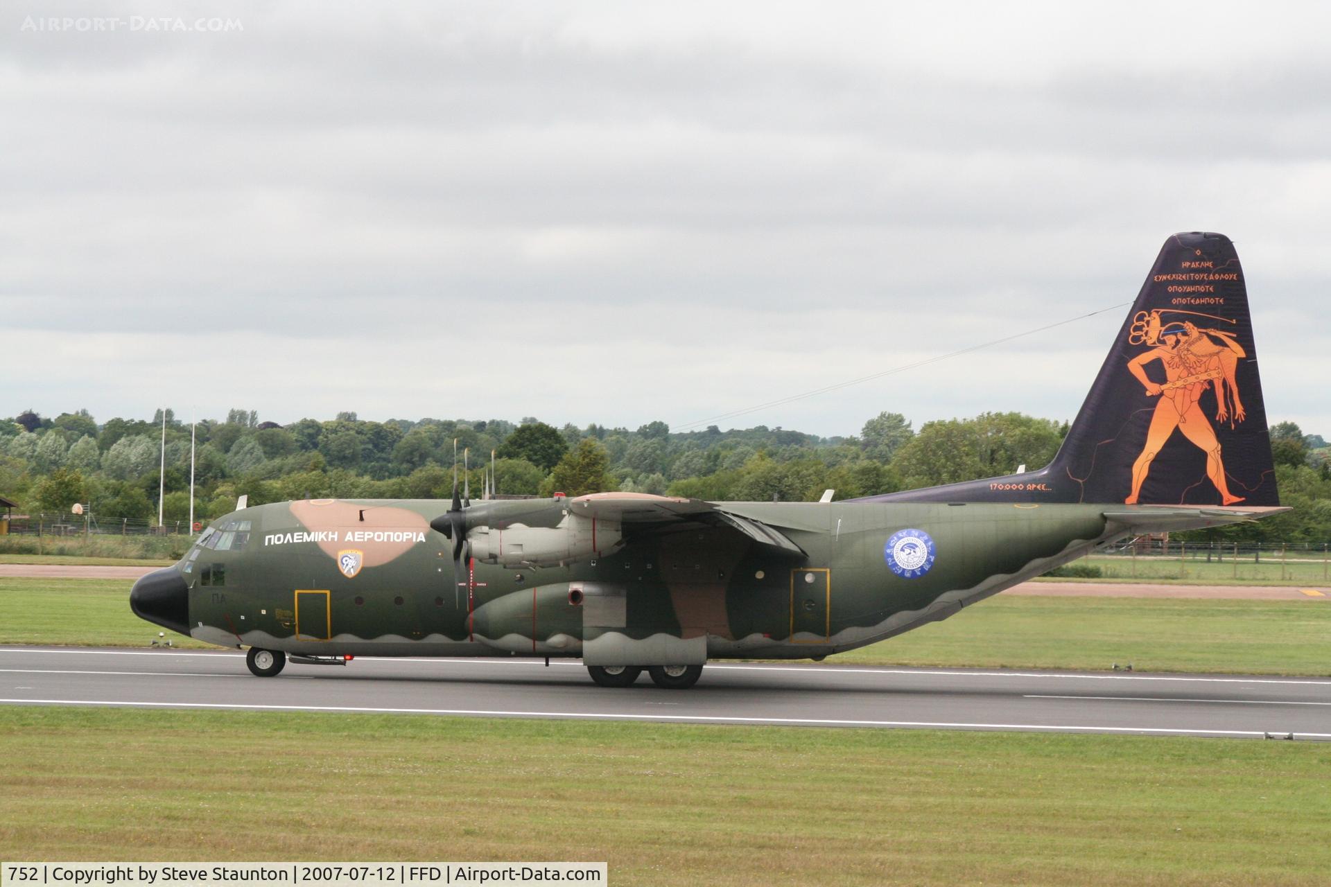 752, 1977 Lockheed C-130H Hercules C/N 382-4734, Royal International Air Tattoo 2007