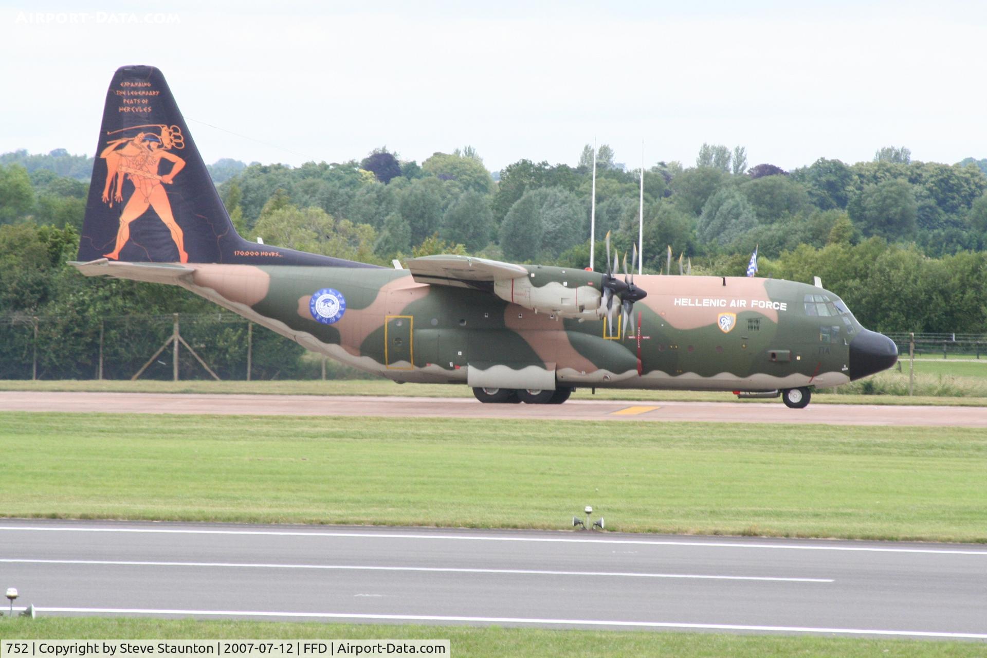 752, 1977 Lockheed C-130H Hercules C/N 382-4734, Royal International Air Tattoo 2007