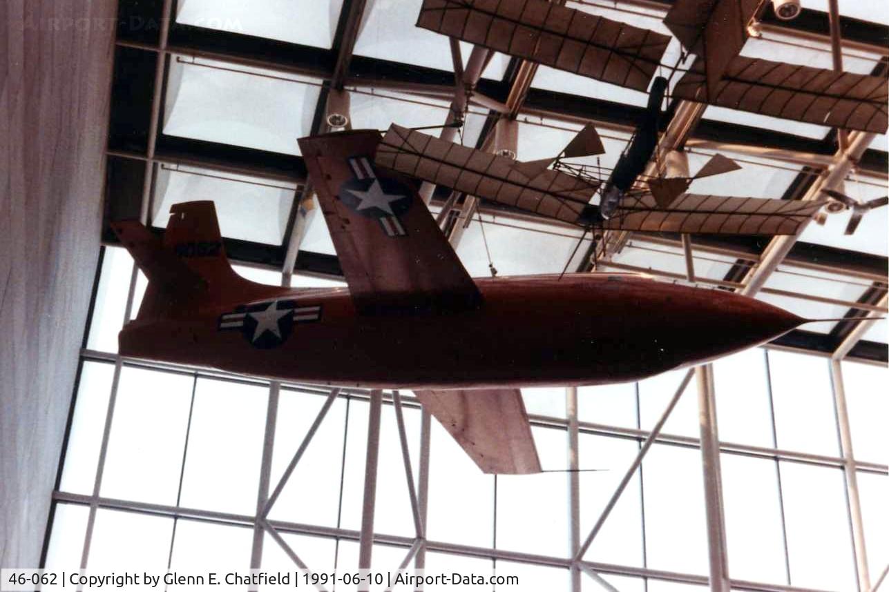 46-062, 1946 Bell X-1 C/N 001, Bell X-1 at the National Air & Space Museum.