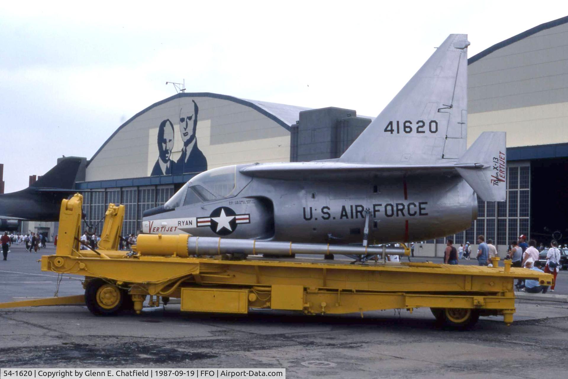 54-1620, 1954 Ryan X-13-RY Vertijet C/N Not found 54-1620, Ryan Vertijet at the National Museum of the U.S. Air Force