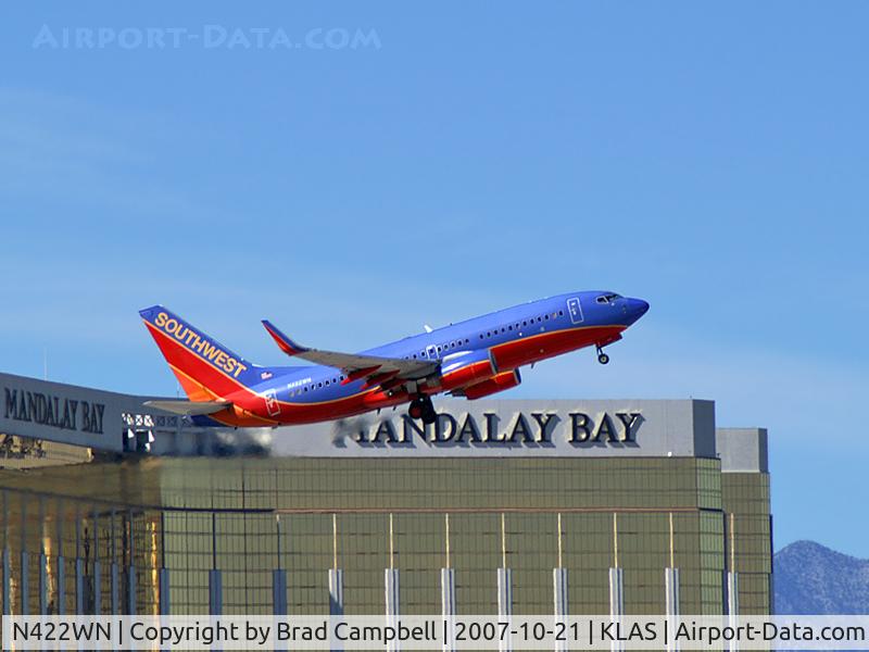 N422WN, 2002 Boeing 737-7H4 C/N 29826, Southwest Airlines / 2002 Boeing 737-7H4