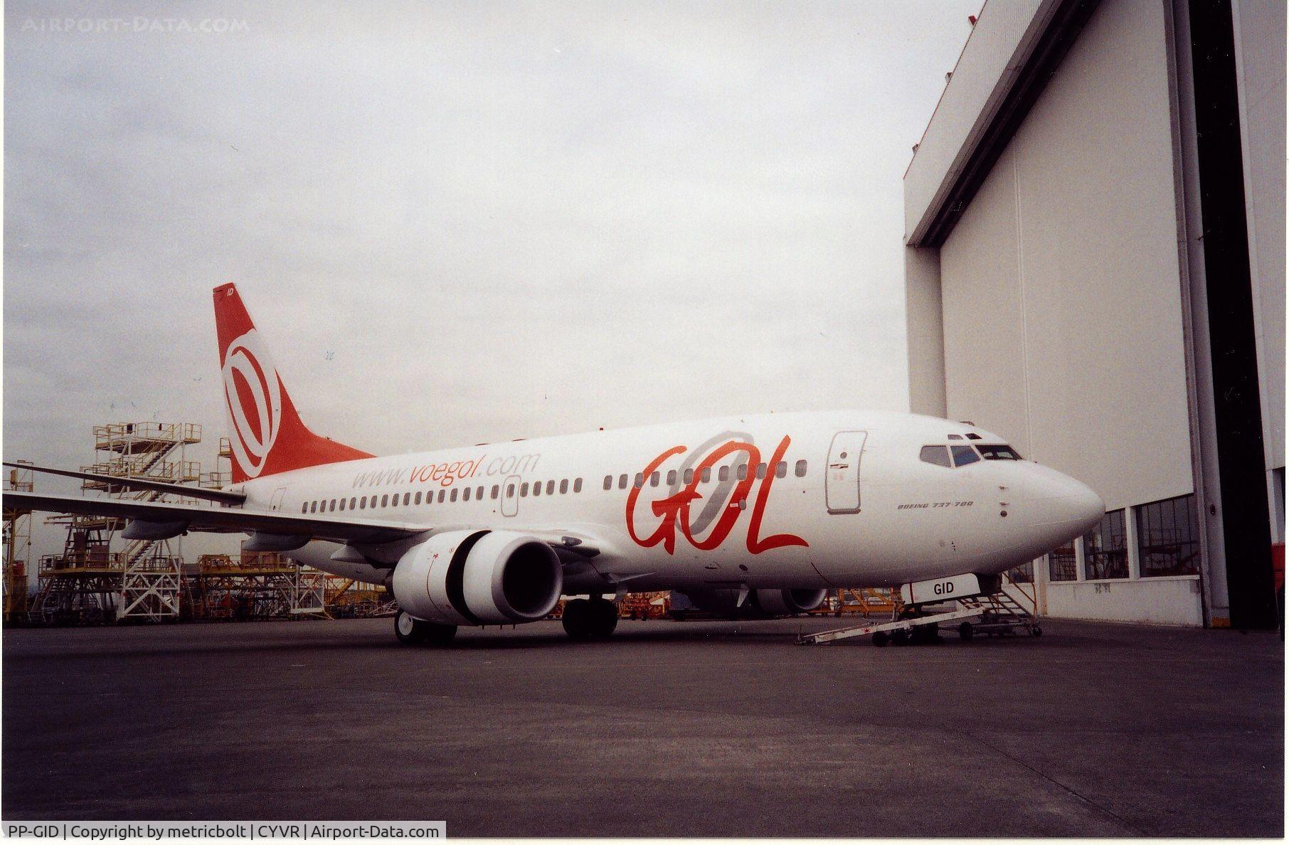 PP-GID, 1999 Boeing 737-76N C/N 29904, ex Aloha N745AL ,after painting to GOL livery,May.2005