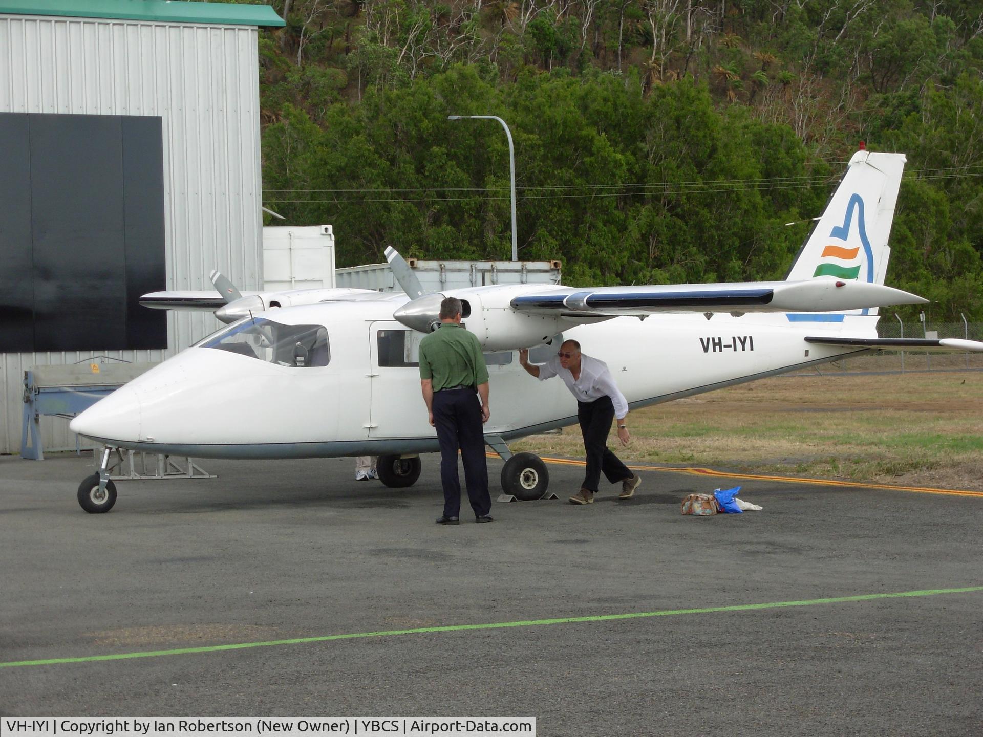VH-IYI, 1978 Partenavia P-68B C/N 136, Taking Delivery of VH-IYI at YBCS
